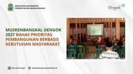 Musrenbangkal Dengok 2027 Bahas Prioritas Pembangunan Berbasis Kebutuhan Masyarakat